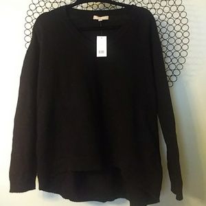 Merino wool and cashmere blend sweater